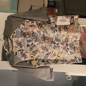 LuLaRoe Disney Sloan size 4 comic print
